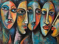 Abstract faces 2