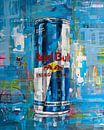 Red Bull schilderij van Jos Hoppenbrouwers thumbnail