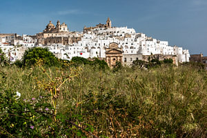 Blick auf Ostuni