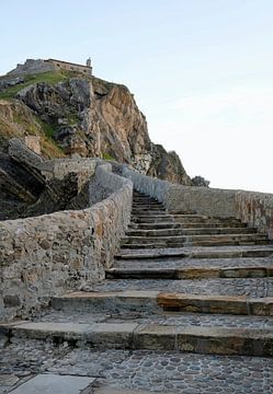 Trappen bij San Juan de Gaztelugatxe van Lensw0rld