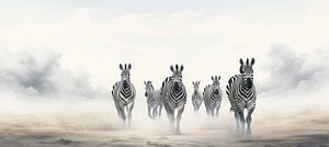 Zebra | Zebra van ARTEO Schilderijen