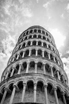 De Toren van Pisa van dichtbij van Lizanne van Spanje