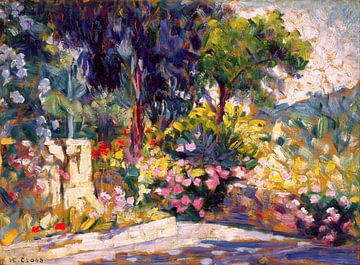 The Flowered Terrace, Henri Edmond Cross