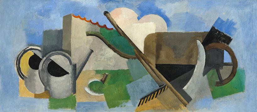 Roger de La Fresnaye - The Watering Can (Embleme - The Garden) (1913) by Peter Balan