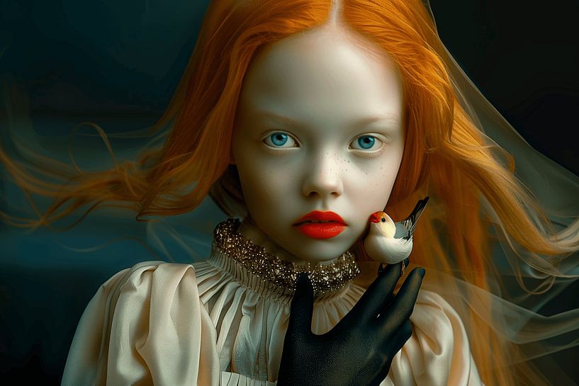 Leuchtende Augen - Mädchenportraits von Ton Kuijpers