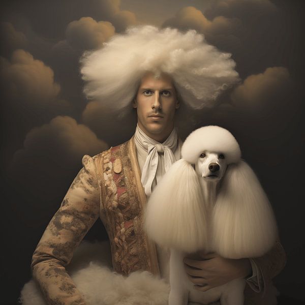 As handsome as my dog by Ton Kuijpers