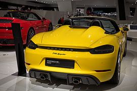 Porsche 718 Spyder (arrière) sur Rob Boon