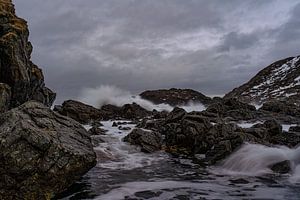 Orkanböen auf den Vesterålen