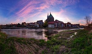 Görlitz Panorama im Sonnenuntergang