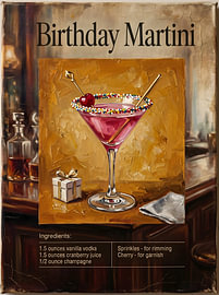 Birthday Martini Recipe by HUGO