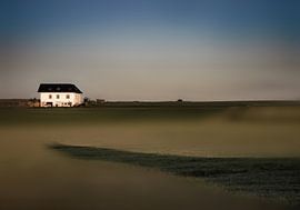 zomeravond landschap