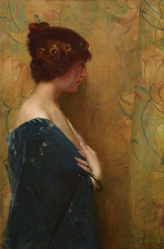 Tom Roberts-Een studie van Jephthah's dochter