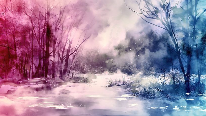 Winter tranquillity by Frank Heinz