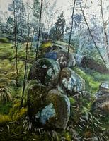 Earth and nature moss landscape