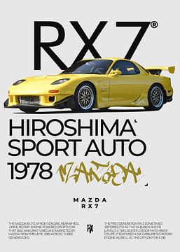 Mazda RX-7 van Ali Firdaus