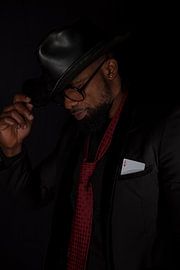 Man with hat by Ron Kleinendorst