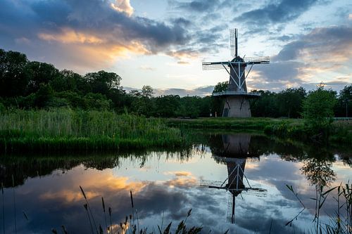 De Juffer molen in Gasselternijveen.
