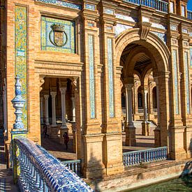 Plaza de España in Seville, Spain by Jan Fritz
