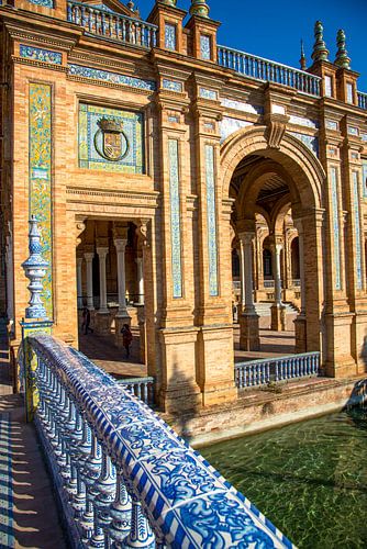 Plaza de España in Seville, Spain