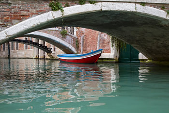 Onder de brug Venetië 