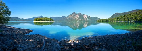 Landschaftspanorama Walchensee Oberbayern