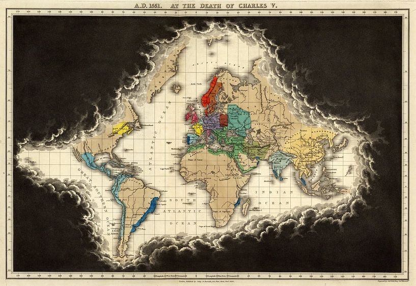 A.D. 1551. At The Death Of Charles V by Masterful Masters