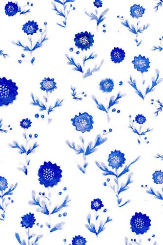 Blauwe bloemen
