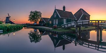 Zonsopgang in Nederland van Achim Thomae Photography
