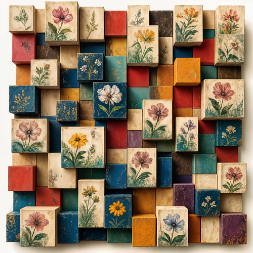 Een Muur Vol Bloemen
