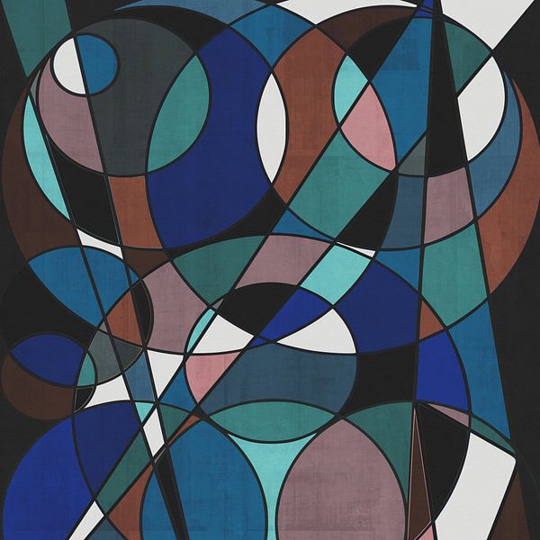 Stained Glass Window 5 by Georgia Chagas