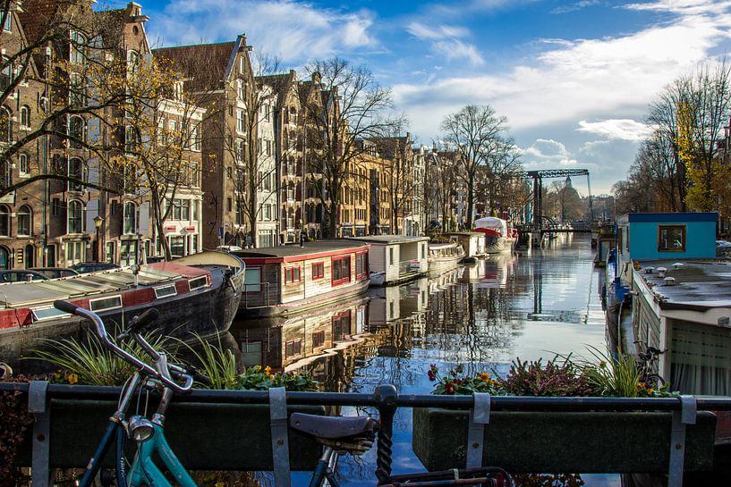 Brouwersgracht Amsterdam, Herfst von Lotte Klous