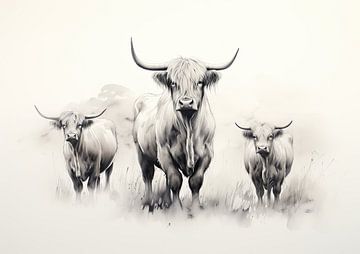 Kühe von ARTEO Gemälde