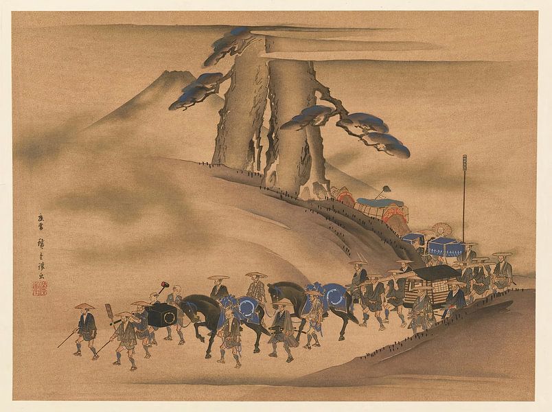 Motiv aus "Ausgewählte Meisterwerke der Ukiyo-e-Schule" von Peter Balan