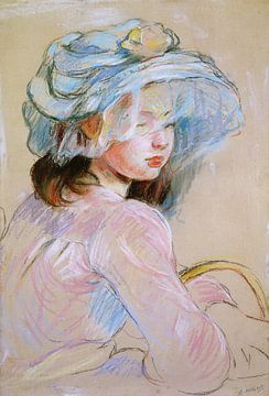 Berthe Morisot,Meisje die een mand draagt