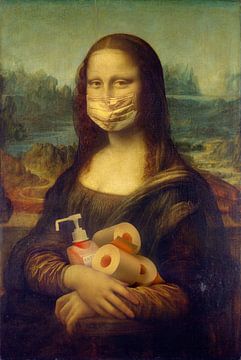 Antivirus Lisa - L'art au temps de Corona sur Atelier Liesjes