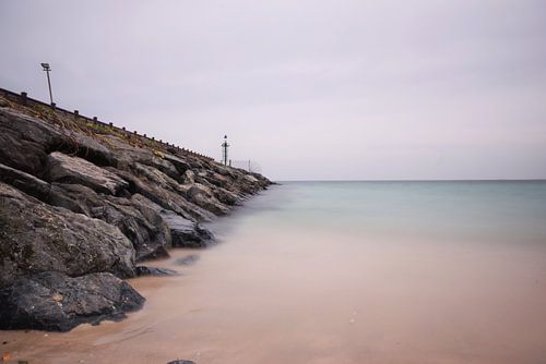 Op het strand van Dubai