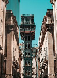 Santa Justa Lift Lisbon by Swittshots