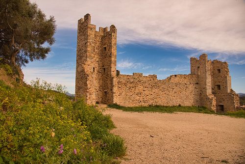 Château d'Hyères dans le sud de la France
