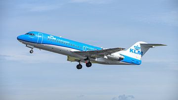 Aviation history: a KLM Fokker 70. by Jaap van den Berg