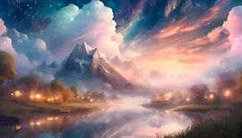 Etherische lichten, dromerige wolken en een vleugje magie