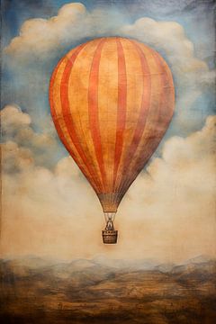 Hot Air Balloon van Whale & Sons