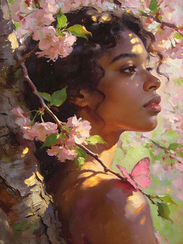 Verweven | Tegen de bloesemboom