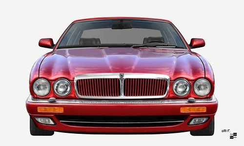 Jaguar X300 in Originalfarbe von aRi F. Huber
