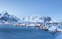 Paysage d'hiver dans les Lofoten par Charlotte Jalvingh Aperçu