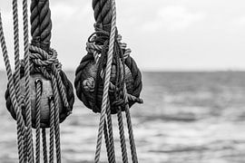 Touwwerk zeilschip van Marco Linssen