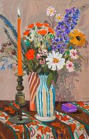 Cheerful flower bouquet summer 1