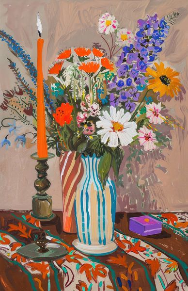Cheerful flower bouquet summer 1 by studio snik.