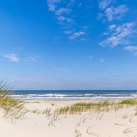 Strand Texel bij De Koog van Leon Lubse