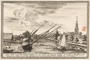 Coenraet Decker, Ansicht von Overschie, 1678 - 1703