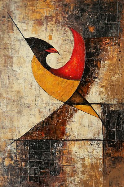 Abstract Bird by Wonderful Art